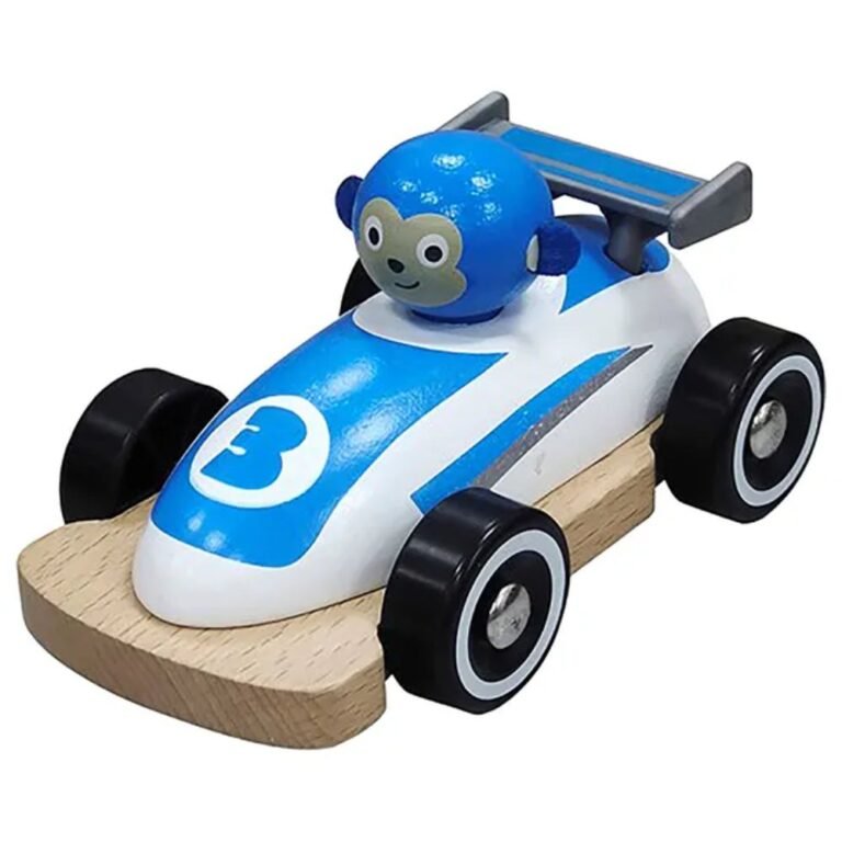 Hape - Wild Riders Vehicle - Racing Car - Blue