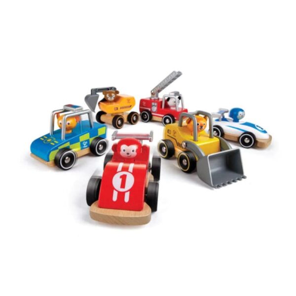 Hape – Wild Riders Vehicle – Racing Car – Red