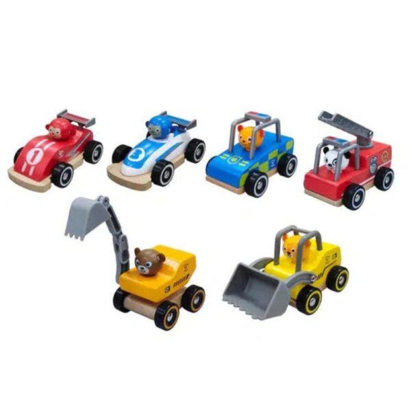 Hape – Wild Riders Vehicle – Racing Car – Red
