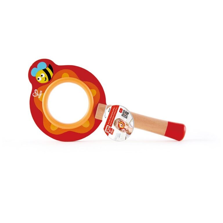 Hape - Wooden Busy Bee Magnifying Glass