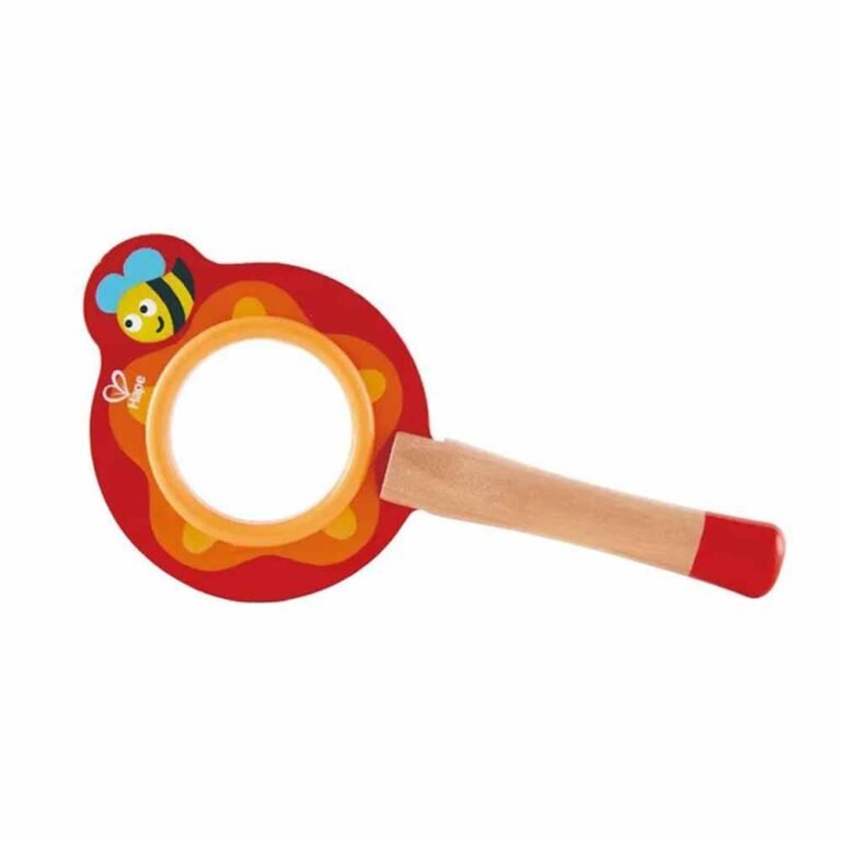 Hape - Wooden Busy Bee Magnifying Glass