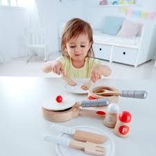 Hape Cook & Serve Set - Role Play Toys