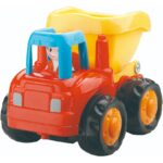 Hola – Builder Construction Truck, Friction Powered Toy Truck, Realistic Design w/ Movable Parts, 18 +