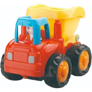 Hola – Builder Construction Truck, Friction Powered Toy Truck, Realistic Design w/ Movable Parts, 18 +