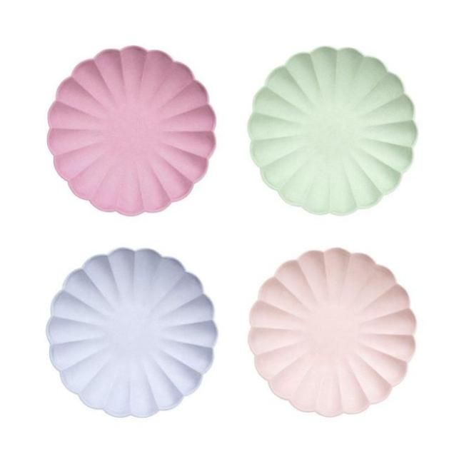 Meri Meri Multicolour Simply Eco Small Plates