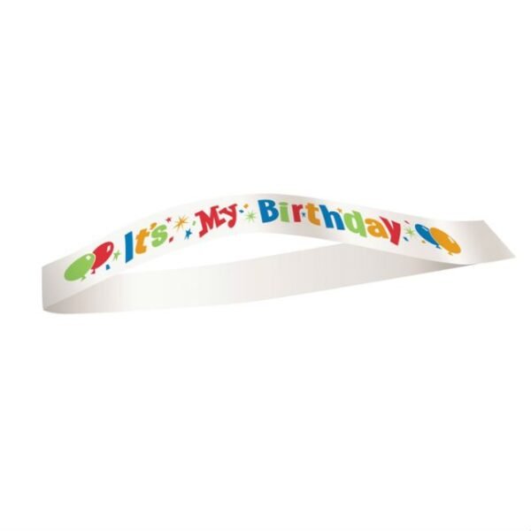 Unique It’s My Birthday Satin Sash