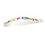 Unique It’s My Birthday Satin Sash