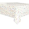 Unique Rainbow Polka Dot Table Cover