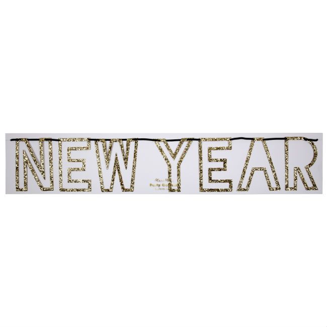 Meri Meri New Year Glitter Garland