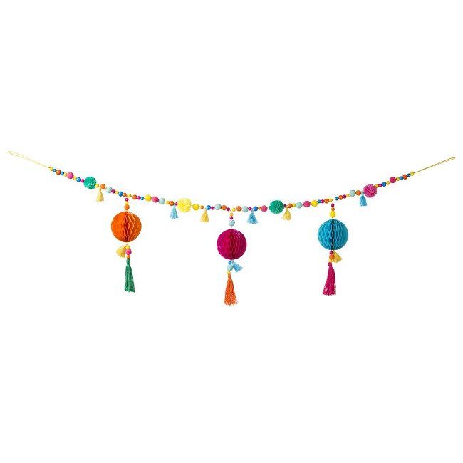Talking Tables Boho Pom Pom Garland