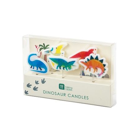 Talking Tables Party Dinosaur Shaped Candles