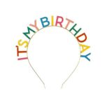 Talking Tables Rainbow ‘It’s My Birthday’ Headband