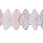Hudson Childrenswear – 6Pc Quilted Washcloths – Space