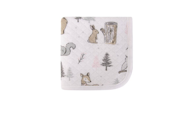 Hudson Childrenswear – 6Pc Quilted Washcloths – Space