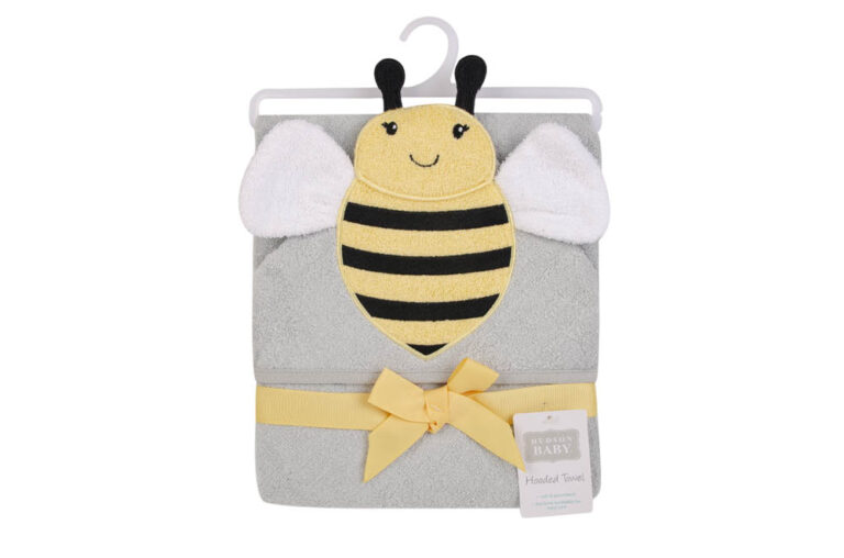 Hudson Childrenswear - Animal Hooded Towel (Woven Terry) - Sapphire Blue