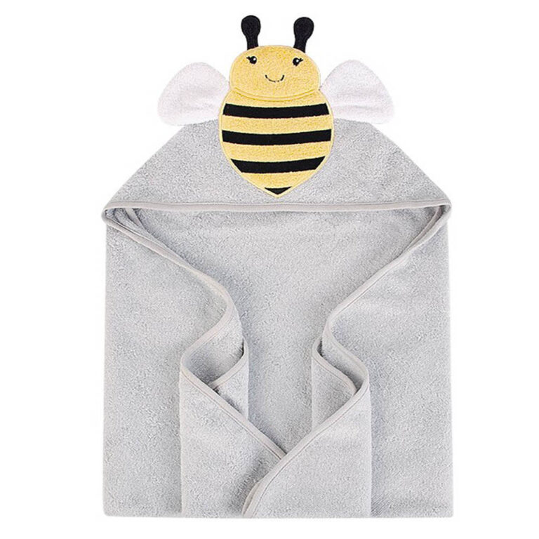 Hudson Childrenswear - Animal Hooded Towel (Woven Terry) - Sapphire Blue