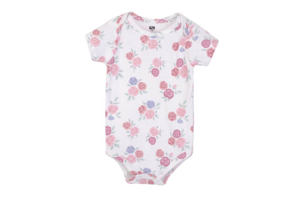 Hudson Childrenswear – Bodysuit 3pcs Set Short Sleeve Mummys Girl – Pink