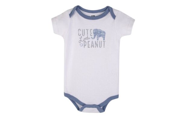 Hudson Childrenswear – Layette Set 3pc Blue Elephant – Blue