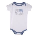 Hudson Childrenswear – Layette Set 3pc Blue Elephant – Blue