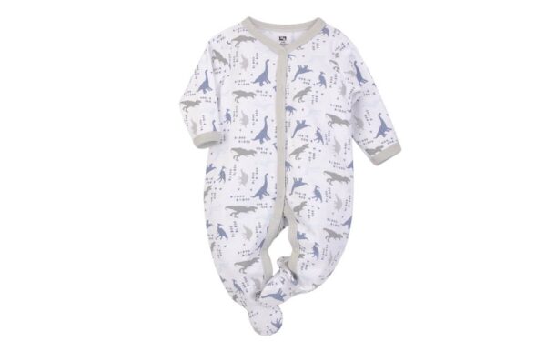 Hudson Childrenswear – Layette Set 3pc Dinosaurs – Blue