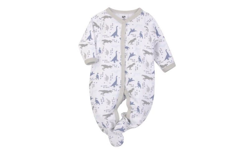 Hudson Childrenswear - Layette Set 3pc Dinosaurs - Blue