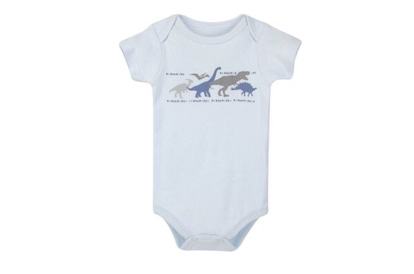Hudson Childrenswear – Layette Set 3pc Dinosaurs – Blue