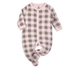 Hudson Childrenswear – Layette Set 3pc Pink – Lattice – Pink