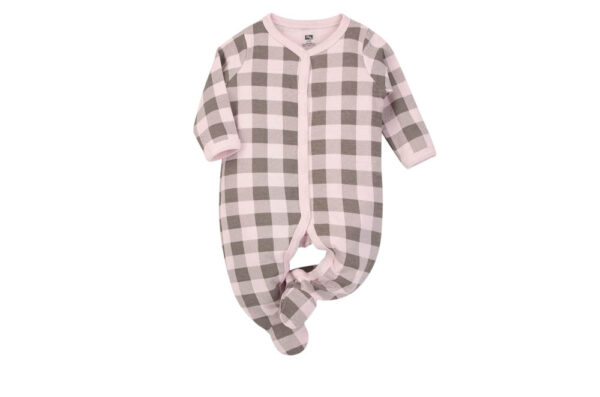 Hudson Childrenswear – Layette Set 3pc Pink – Lattice – Pink