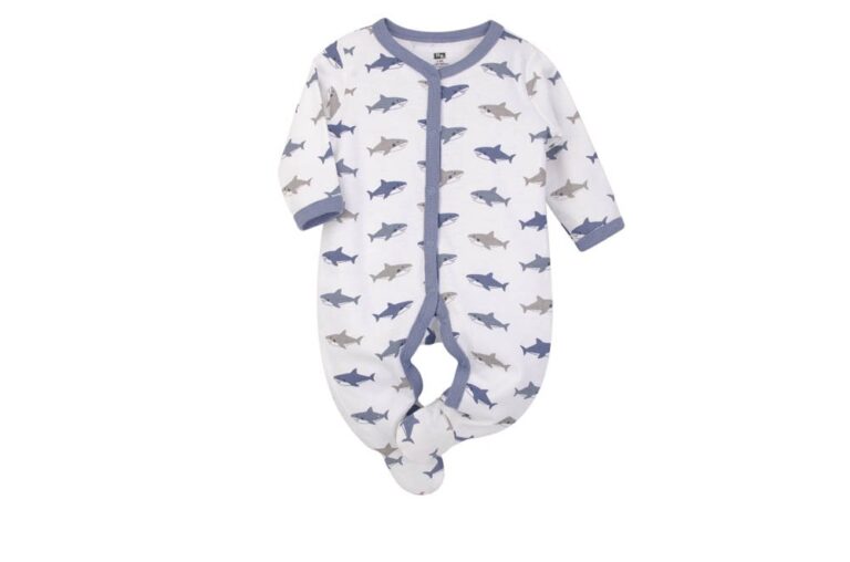 Hudson Childrenswear - Layette Set 3pc Sharks - Blue
