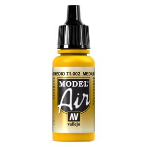 Vallejo – 71.002 Model Air Paint Medium 17ml – Yellow