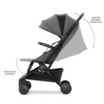 Kinderkraft – Pilot 2 Stroller – Platinum Grey