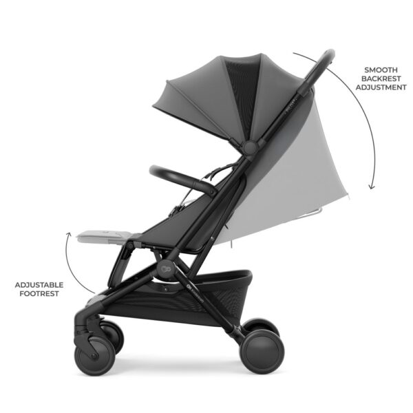 Kinderkraft – Pilot 2 Stroller – Platinum Grey