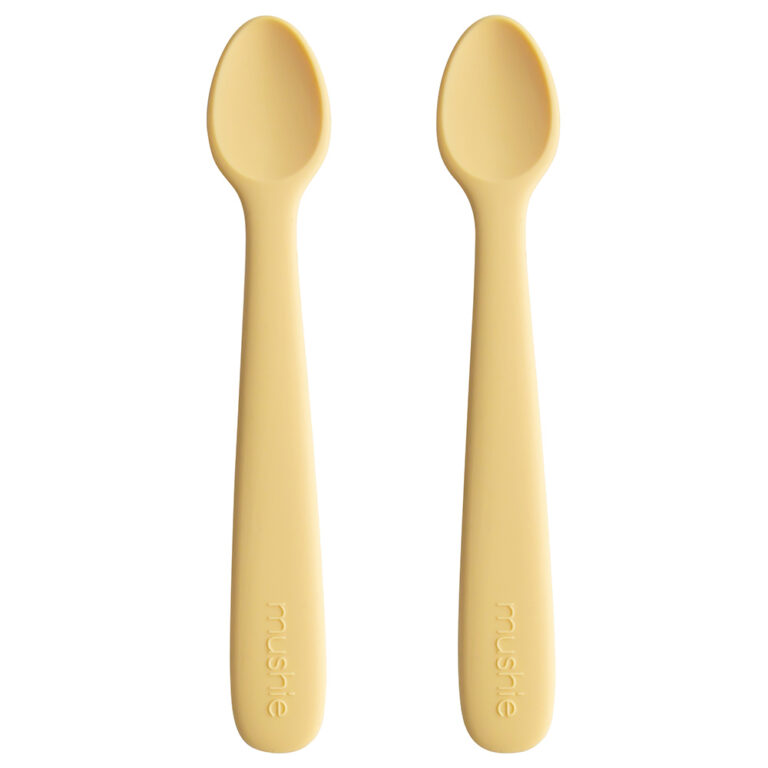 Mushie - Baby Spoons Pale Daffodil