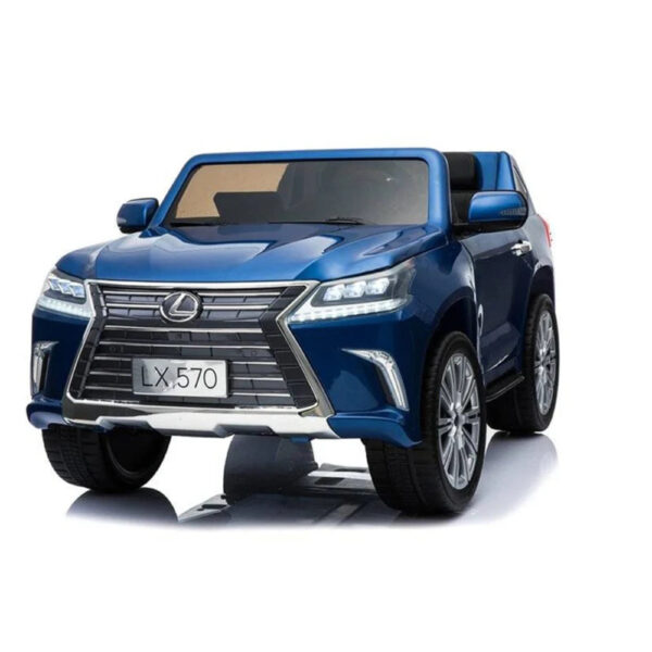 Lexus 12V Kids Electric Ride-On Car – Painted Blue – Licensed, Remote Control, LED Lights & Music