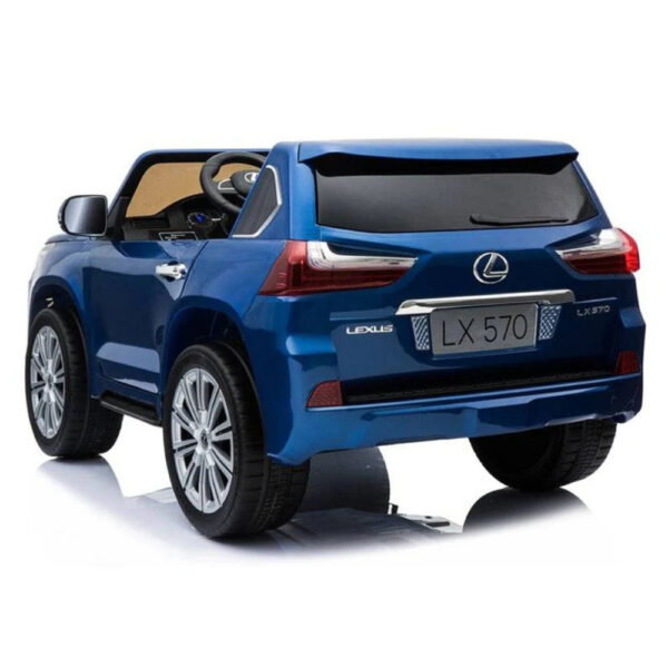 Lexus 12V Kids Electric Ride-On Car – Painted Blue – Licensed, Remote Control, LED Lights & Music