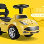 Little Angel – Baby Toy Ride On Walking Car – Yellow