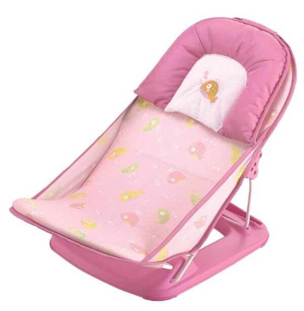 Baby Bath Seat And Chair For Newborn To Infant 6 To 18 Month – Pink