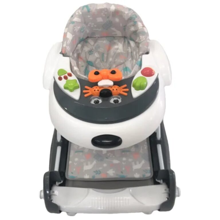 Little Learners - 2-In-1 Baby Walker And Jumper - Grey