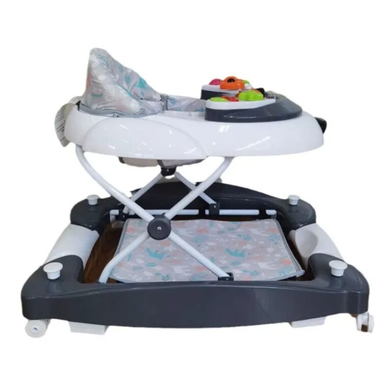 Little Learners - 2-In-1 Baby Walker And Jumper - Grey