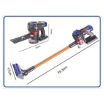 Little Learners – 3-In-1 Electric Vacuum Cleaner Roleplay Toy
