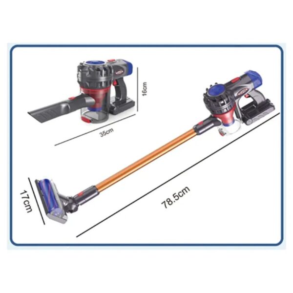 Little Learners – 3-In-1 Electric Vacuum Cleaner Roleplay Toy