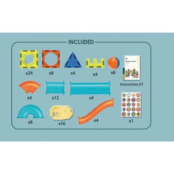 Little Learners – Magnetic Block Set 96pcs