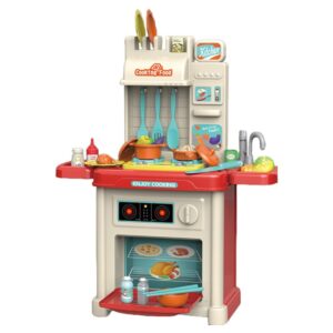 Little Learners – Mist Spray Kitchen Set W/ Light 44Pcs
