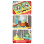 Little Learners – Mist Spray Kitchen Set W/ Light 44Pcs