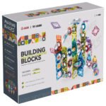 Little Learners – Rolling Ball Gear Magnetic Building Blocks – 172Cs