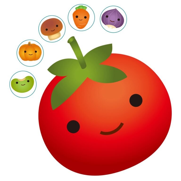 Little Story - 6-In-1 Matching Puzzle Game - Vegetables