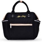 Little Story – Ace Diaper Bag – Black