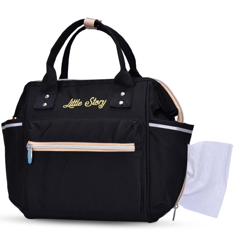Little Story - Ace Diaper Bag - Black