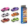 Little Story – Alloy Sliding Pickup Toy Truck (6 Pcs) – Multicolor