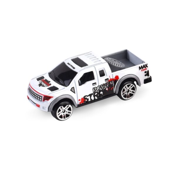 Little Story – Alloy Sliding Pickup Toy Truck (6 Pcs) – Multicolor